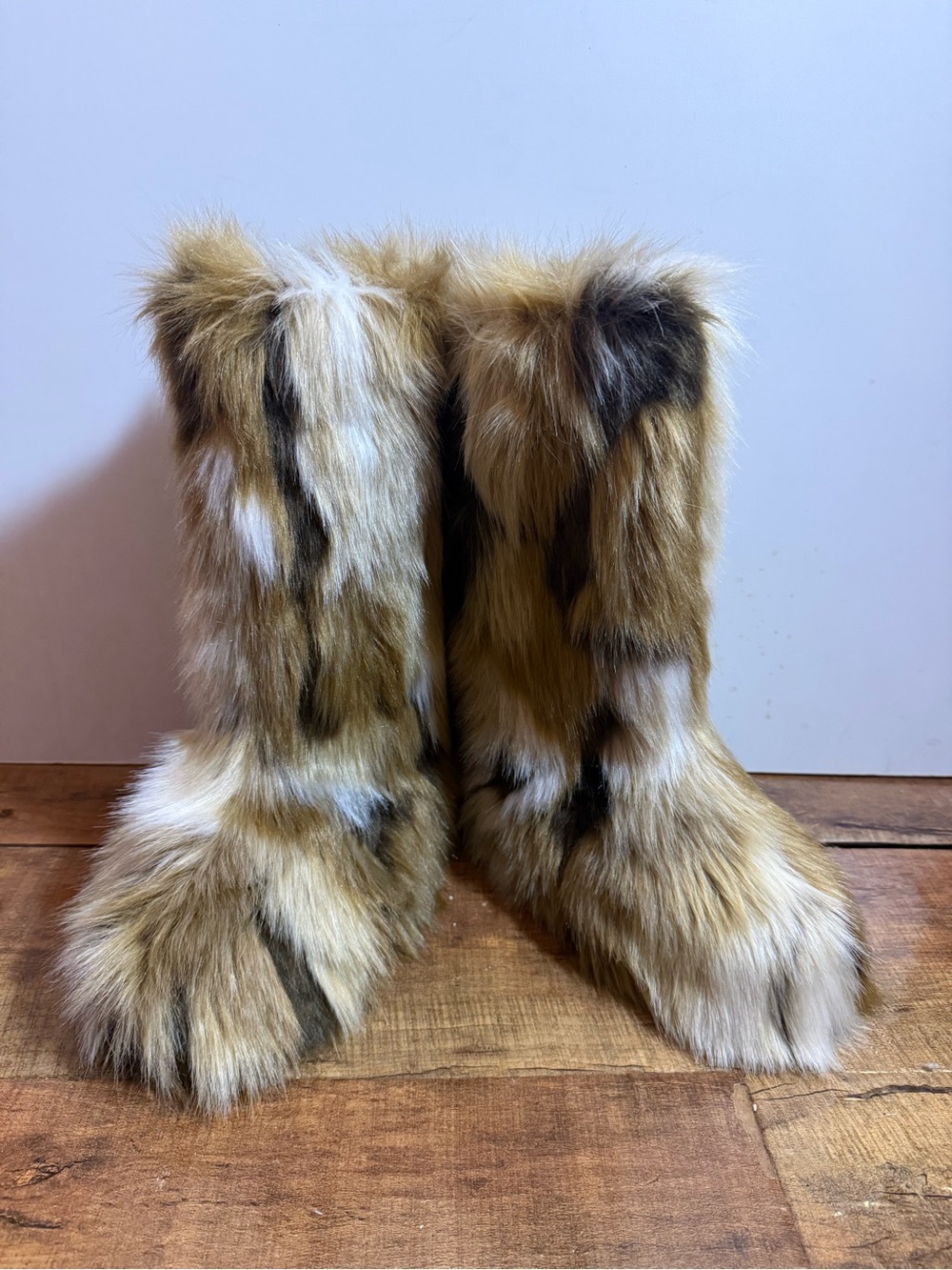 Windsor Faux Fur Winter Boots Cozy Festival Y2K Woodland